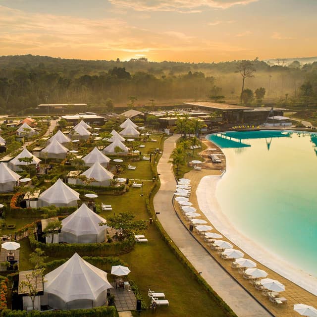Luxury tents for Glamping
